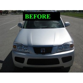 312 Motoring fits 2006-2007 Saturn VUE Chrome Grille Grill KIT 06 07