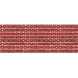 Brick Wall Backdrop Party Accessory (1 count) (1/Pkg)