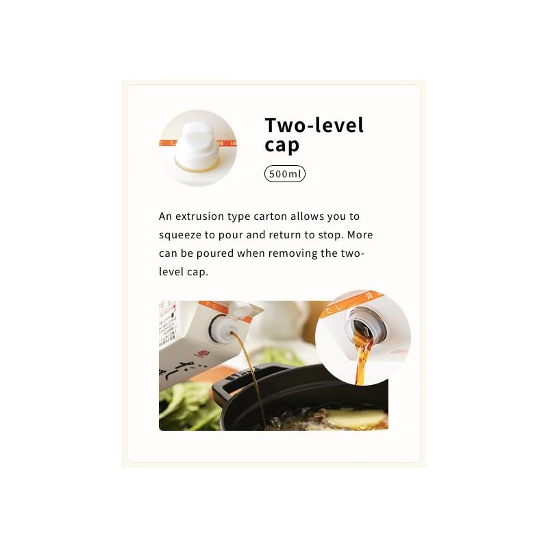 Kamada Soy Sauce Dashi Soy Sauce 500ml Paper Pack 1