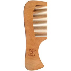 'Kangaroo On Trampoline' Wooden Comb (HA00041557)