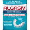 Algasiv Cuscinetti Adesivi Per Dentiera Inferiore, Dura Tutto Il Giorno
