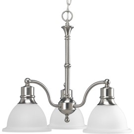 Progress Lighting P4280-09 Chandelier Light, 22-Inch Diameter x 20-Inch Height, Brushed Nickel