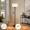 Jiujuda9 2 Pcs Ceramic Bathroom Light Pull Cord Handle with
