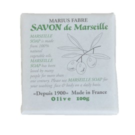 Savon de Marseille 100 % Natural Vegetable Oil Soap 3.5 oz (100 g) olive