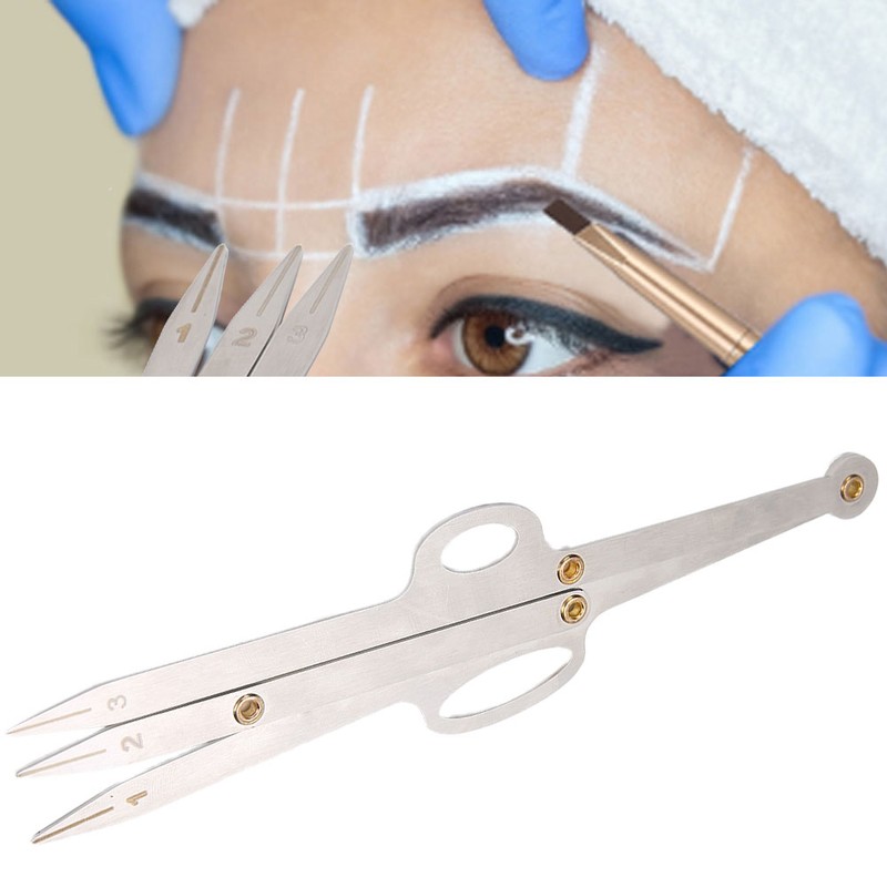 Eyebrow Stencil Template Eyebrow Guide Ruler Positioning Measure Tool Microblading