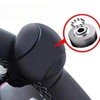 【Car Steering Wheel Spinner】 One hand operable oval handle, quiet