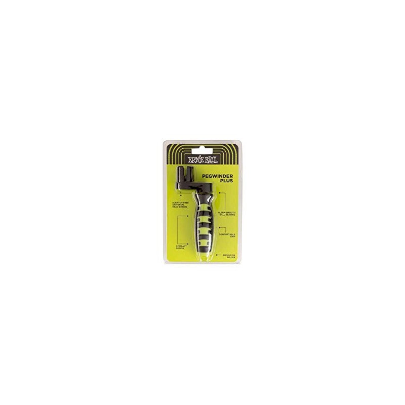Ernie Ball Pegwinder Plus Enrollador de Cuerdas (P09604)