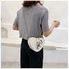 Y2K Heart Shape Gothic Purse Chain Shoulder Bag Kawaii Emo