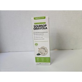 Naturesours Soursop Graviola Liquid Drops 2 fl oz Exp 12/2026