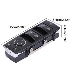 LICHENGTAI Electric Power Window Regulator Switch for W176 W246 W166 C117 X166 X156 Car Window Switch 1669054300 Main Window Regulator