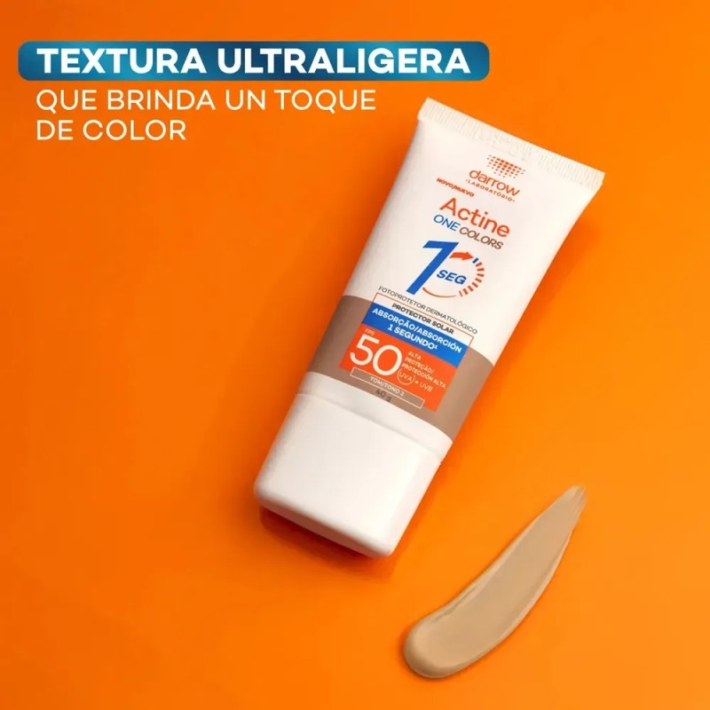Darrow Protector Solar Actine One Colors Tono 2 40g Fps50