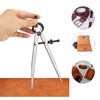 DemJamr 6 Inch Adjustable Lockable Steel Divider Wing Leather Compass
