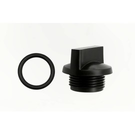 Water Drain Thread Pump Plug & Seal O-Ring fits for Harbor Freight Predator 2 Inch 3 Inch Pump, Fit for Honda 2"" 3"" 4"" Pump, fits for Pacific HydroStar 63405 61986 68375 69774 Pump, Black