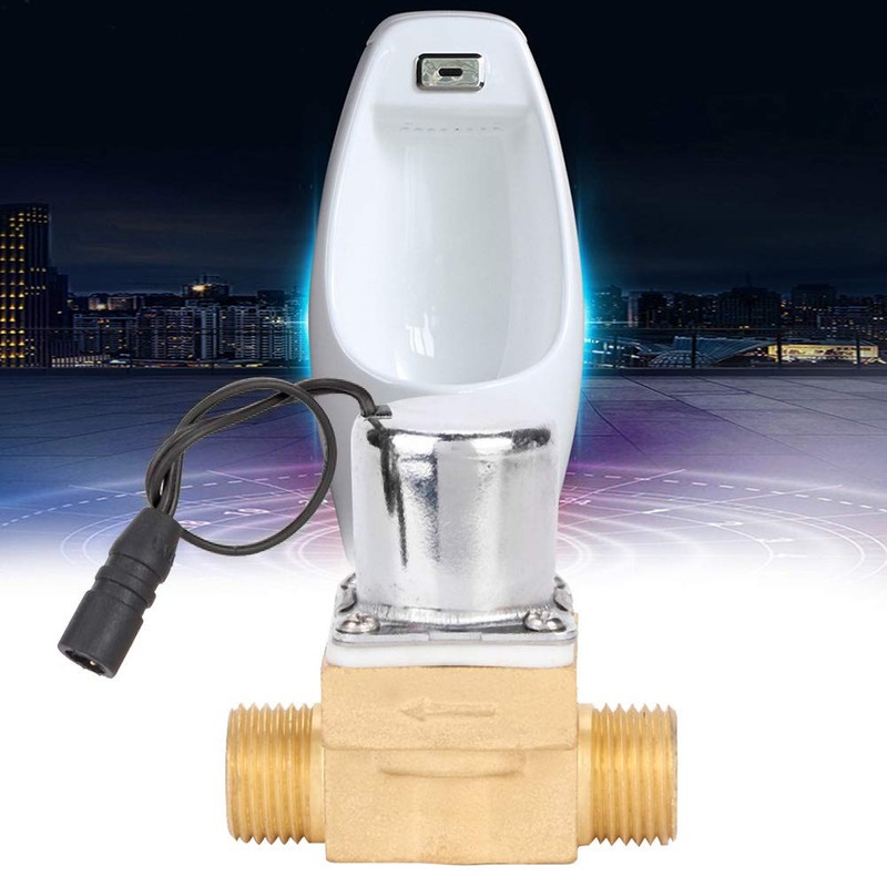 Jacksking Solenoid Valve, Bathroom Urinal Sensor 6V Valve Water Valve