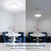 Lepro LED Ceiling Light 24 W, 5000 K, Diameter 29.3