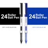 GC QUILL 48 Rollerball Pens 0.5mm Needle Point Black Liquid
