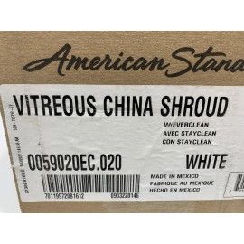 American Standard 0059020EC.020 Vitreous China Shroud w/Everclean