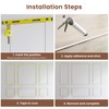 SmartStandard Pre-Cut Wall Molding Kit, 6-Frame Wainscoting Panels for Interior