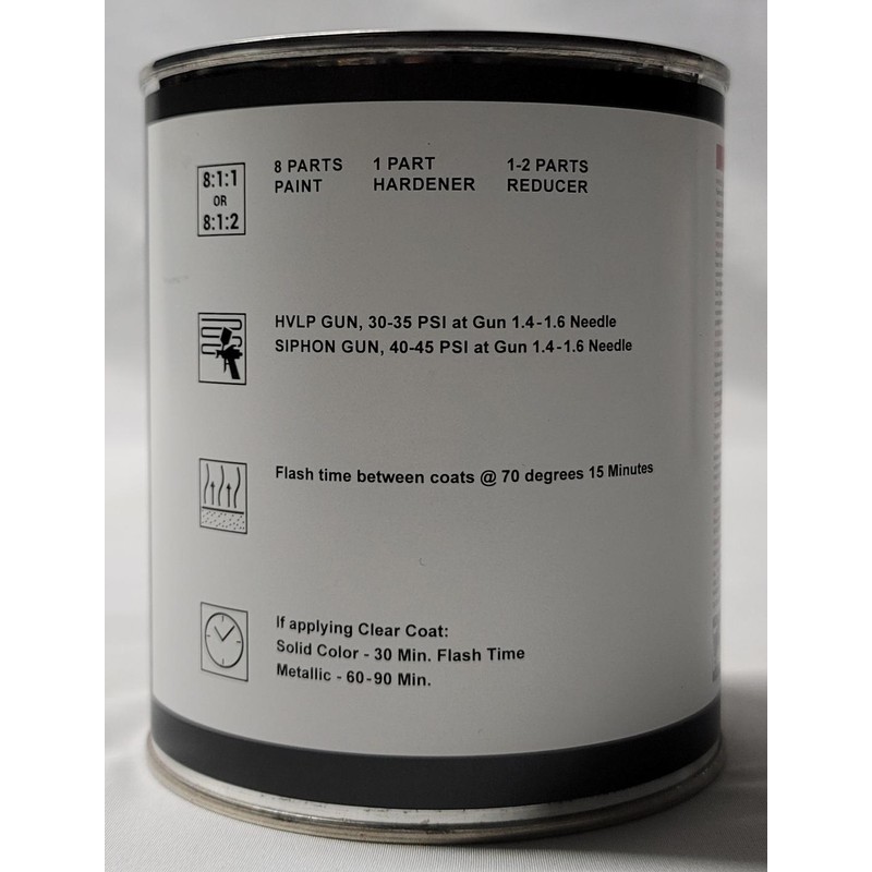 Vision Auto Paints # 3284 Gloss Black Cherry Pearl Single