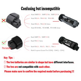 TAWUZUOR XSBT330 Battery Compatible with Shark WS632 WS630 WS620 WS633 WS631 WS632RGBRN WS632PKBRN WANDVAC Cordless Vacuum Cleaner 11.1V 3000mAh