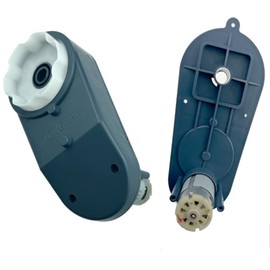 2Pcs 12 Volt RS390 20000RPM Gearbox with DC Motor,for Powered Wheel Electric Motor Gearbox High Speed 12V Drive Engine Match Children Ride On Toys
