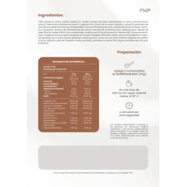 Fwp Scentia Black Maca, Jengibre, Ginseng, Café Saludable