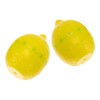FELTECHELECTR 2Pcs Lemon Shaped Mechanical Kitchen Timer Cute Countdown Timer