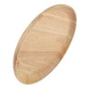 Round Wood Tea Tray Sushi Snacks Fruits Serving Plate Dish