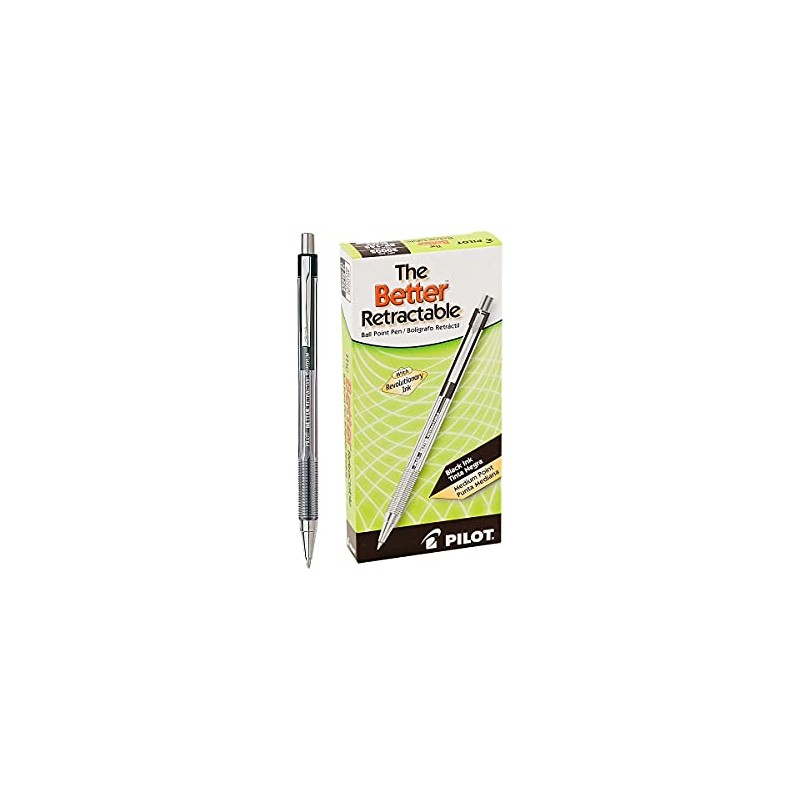 Pilot The Better Ball Point Pen Refillable & Retractable Ballpoint