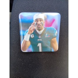 Unbranded Philadelphia Eagles Jalen Hurts Fridge Magnet 2x2