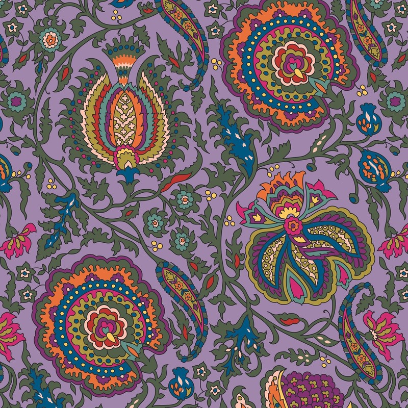 Vera Bradley Women's Premium Cotton Brush Up Cosmetic Case, Marrakesh,