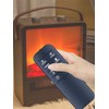 New Replacement Remote Control Compatible with R.W.Flame Electric Fireplace RFH-6001LH