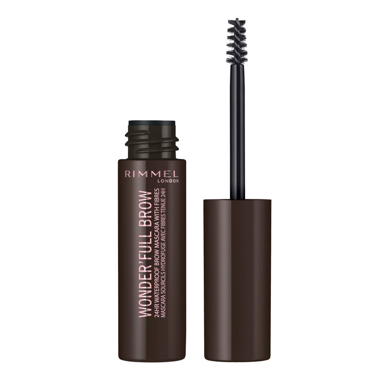 RIMMEL LONDON WonderFull Brow Mascara, 003 Dark Brown, 0.17 Fluid