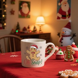 Christmas UV DTF Cup Wraps - 16 Sheets Cute Gingerbread Man UV DTF Cup Wrap for 16 oz Tumbler, Snowman Snowflake Gnome Transfer Sticker for Water Bottle Craft Decal Decoration Holiday Gift for Women