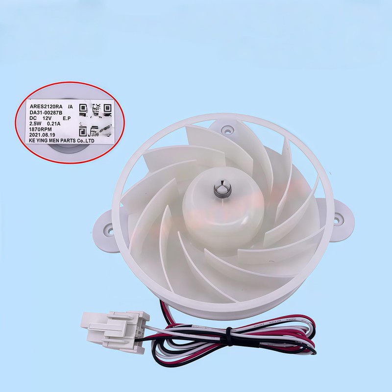 Refrigerator Accessories RMF-003AGLB DA31-00287B DC12V 2.5W 1870RPM Motor Fan for