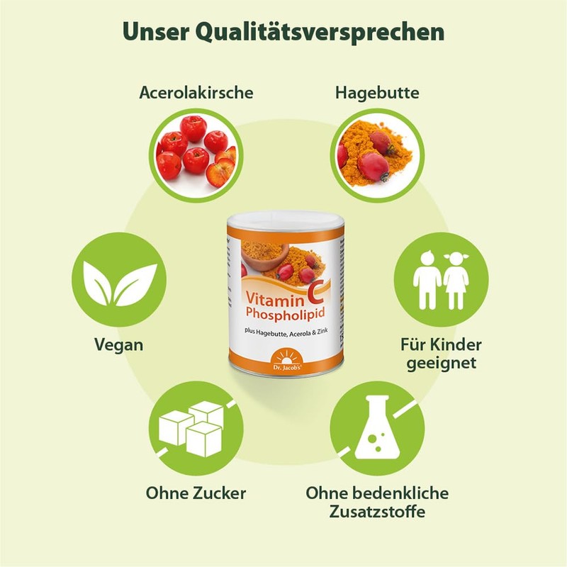 Dr. Jacob's Vitamin C Phospholipid I for Immune System¹ and