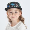Malaxlx Kids Baseball Cap Dinosaur Black Summer Sun Hat Adjustable
