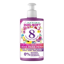Crema Para Peinar Natural Duo-soft 8 Extractos Herbales