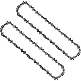 Opuladuo 2 x Saw Chains 25 cm 3/8 Inch 1.1 mm 40 TG, Chainsaw Chain Compatible with Worx WG322E.9 WG322E.1 WG322E, Chainsaw Chains Compatible with Worx WG323E WG323E.9