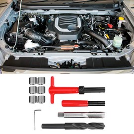 Edelstahl-Gewindereparatursatz, M16x2-Gewindeeinsatzwerkzeug, für Hochspannungsschaltanlagen, Mikrowellenkommunikation, Autoteile, Heizkörper
