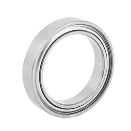 6702ZZ Ball Bearings, 10pcs Deep Groove Ball Bearings 15x21x4mm, Double Shielded Bearing for Small 15mm Hobby Shank/Rod Projects