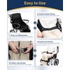 Wheelchair Transfer Sling, Patient Lift Sling with Handles, Portable Mobility