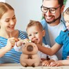 Kunaxku Capybara Children's Money Box, Kawaii Coin Piggy Bank for