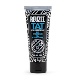 Reuzel Buff Exfoliating Wash - Scrub for Tattoos - Rapidly Exfoliates Dead Skin - Soothes and Conditions - Gives Color More Vibrancy - Vegan Formula - Sulfate and Paraben Free - 100 ml