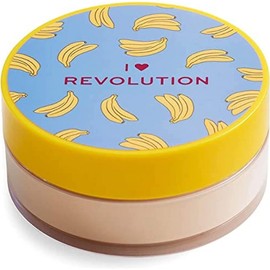 Polvo Traslúcido Banana Acabado Mate I Heart Revolution Maquillaje Rostro Control de Brillo Fijador de Maquillaje Translúcido Polvo Suelto Cosméticos - I Heart Revolution - Polvo Traslúcido Banana con Acabado Mate