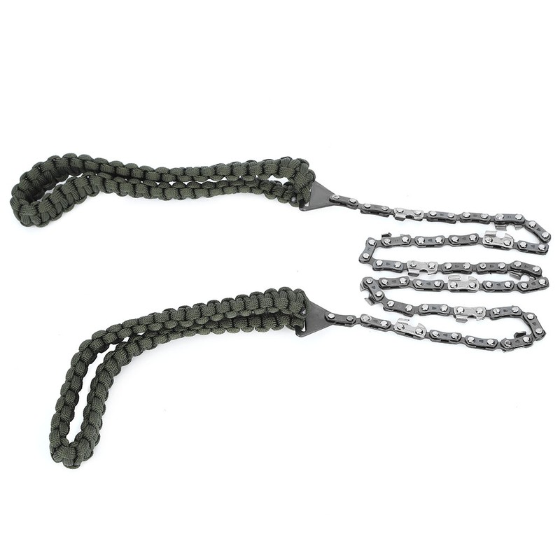 Portable Hand Chain Saw High Carbon Steel Cutting Trimming Survival