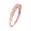 Ross-Simons 0.50 ct. t.w. Morganite Ring With Diamonds in 18kt