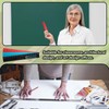 sourcing map Straight Ruler 15cm Metric Metal Aluminum Alloy Measuring