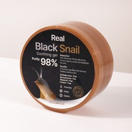 (1+1) Foodaholic Real Black Snail Soothing Gel 300ml / Snail Cream Soothing Gel Quick Moisturizing Elasticity Care / (1+1)푸드어홀릭 리얼 블랙스네일 수딩젤 300ml 달팽이크림 수딩겔 빠른보습 탄력케어