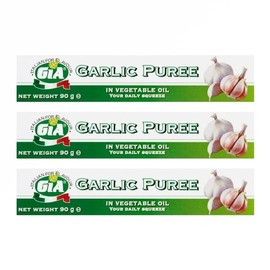 Gia Garlic Puree Tube 90g | Pack of 3